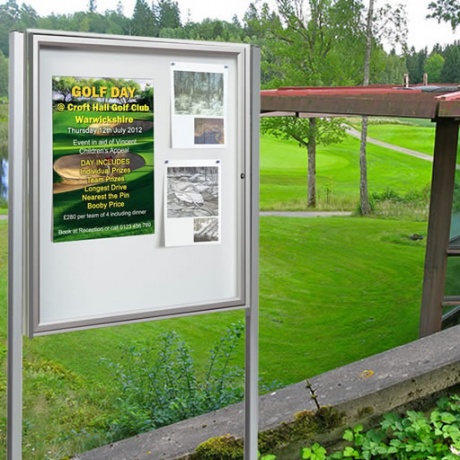 Cyclone Post Mounted Noticeboard